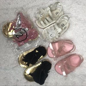 🦋4-Sandal bundle for babygirl
